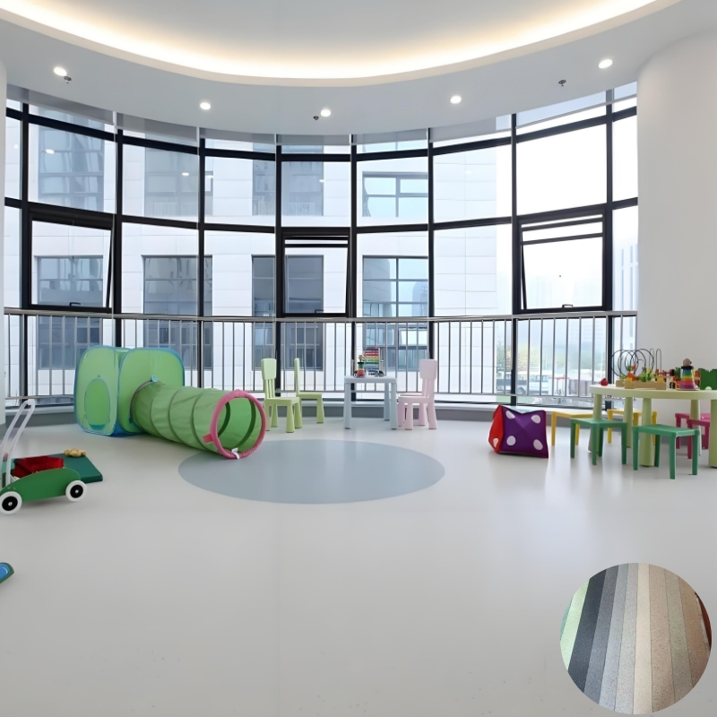 Wholesale Commercial Eco-Friendly Comfortable Fireproof Durable Rubber Floor for Children Playground Areas