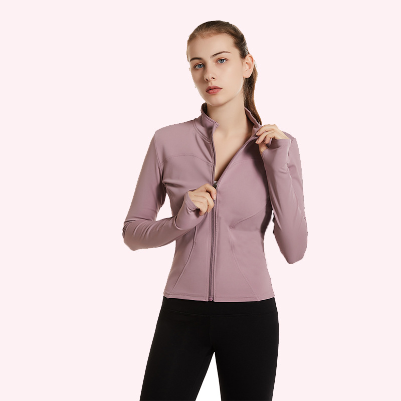 Fast Dry Sports T-Shirt for Women Yoga Jacket Fitness Yoga Suit