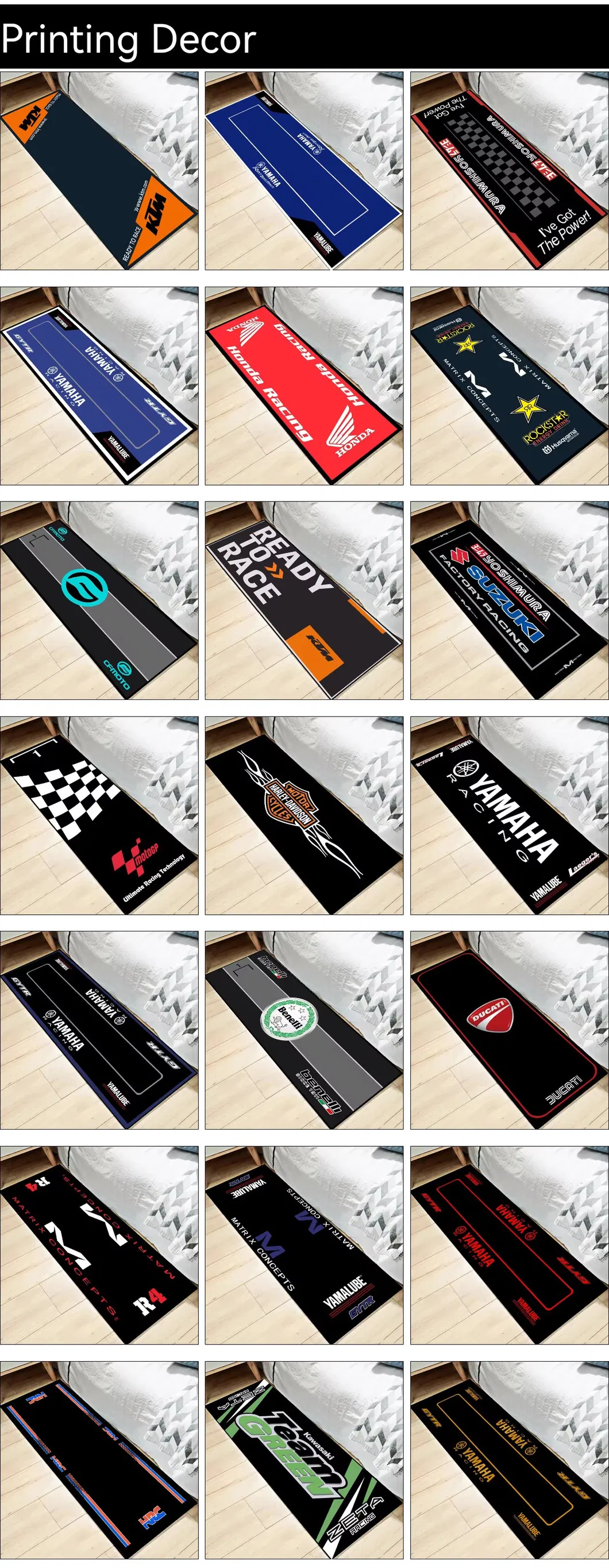 Motorcycle Mat Display 7