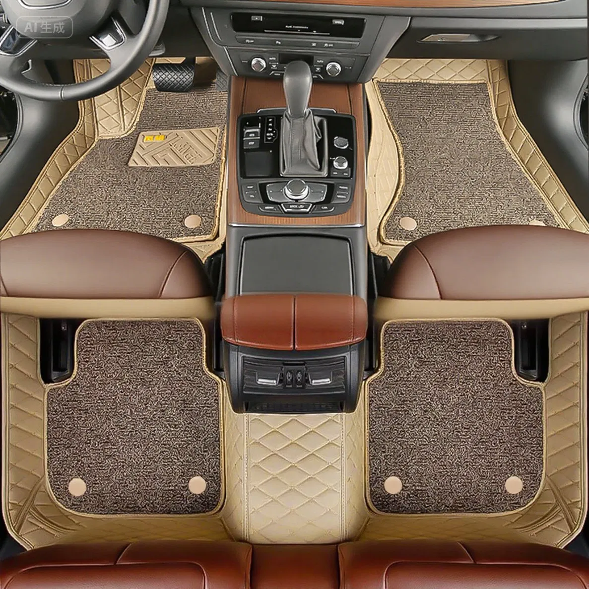 Car Floor Mats for Honda Cr-V CRV 2012-2017 2018 2019 2020 2021 Cushion Custom Fit Waterproof Anti Skid Foot Carpet Accessories