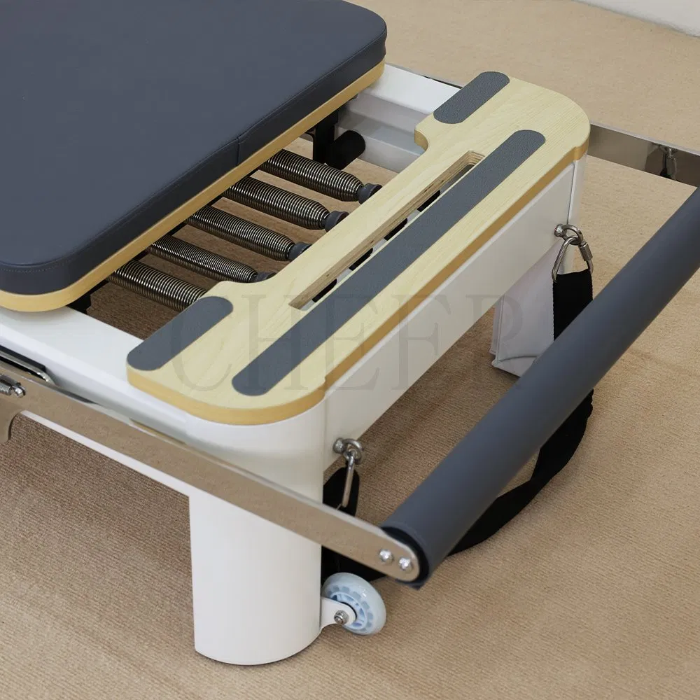 Wholesale Professional Best Pilates Wood Reformer Studio Machine for Home Gym Yoga Core Training Bed