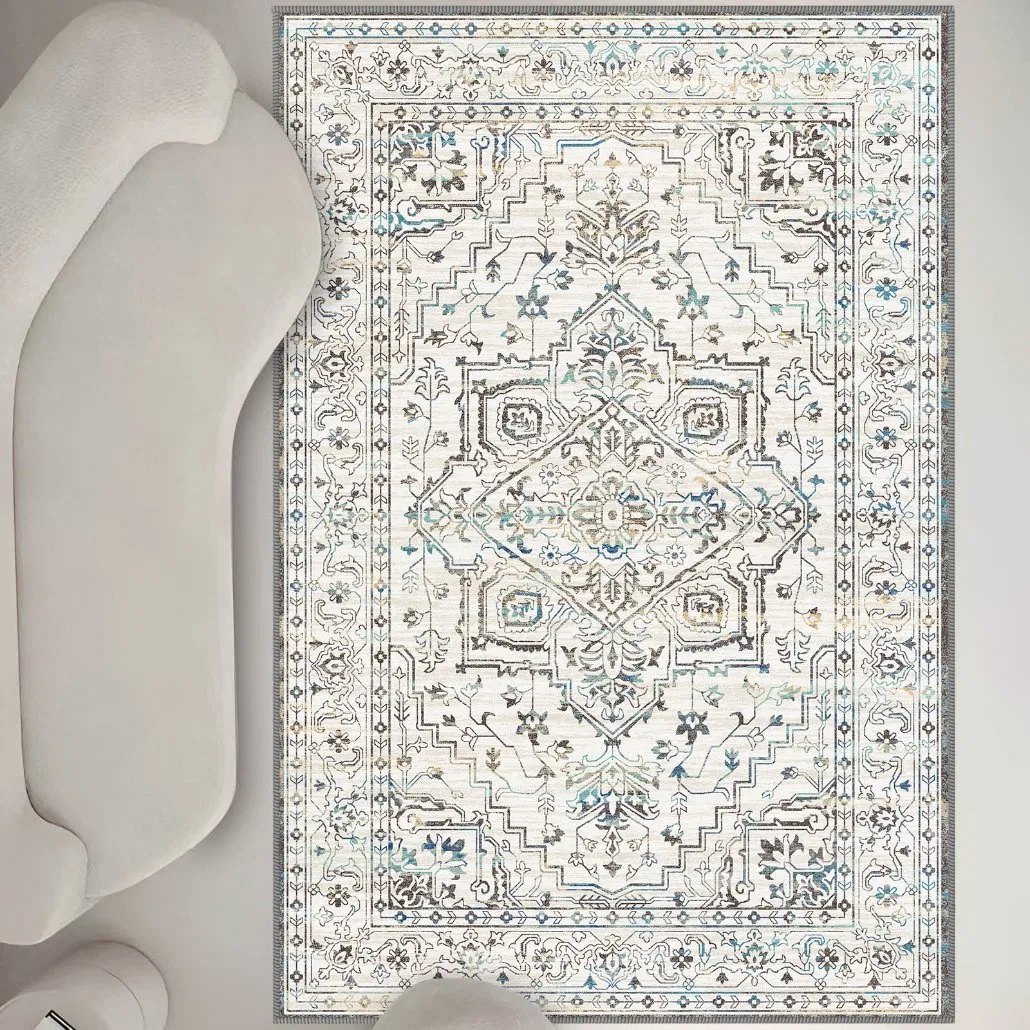 Wholesale Household Home Living Room Area Distressed Flooring Carpets and Rugs Turkish