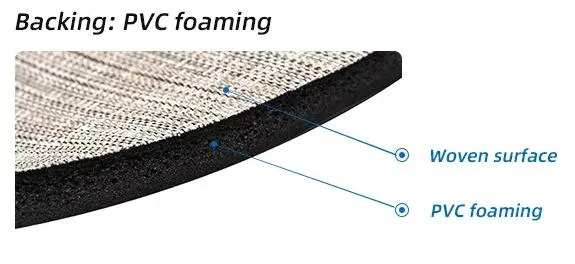 Woven fabric surface