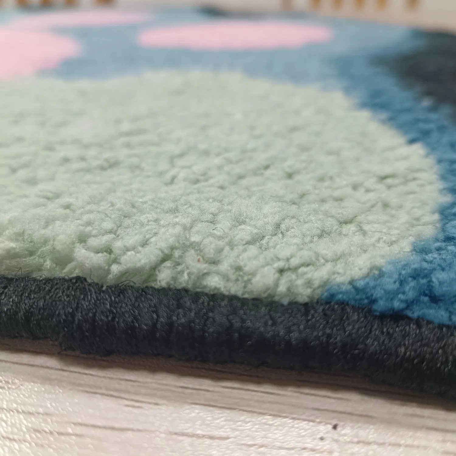 Durable Kids Rug for Playroom Indoor Long Term Use Home Decoration