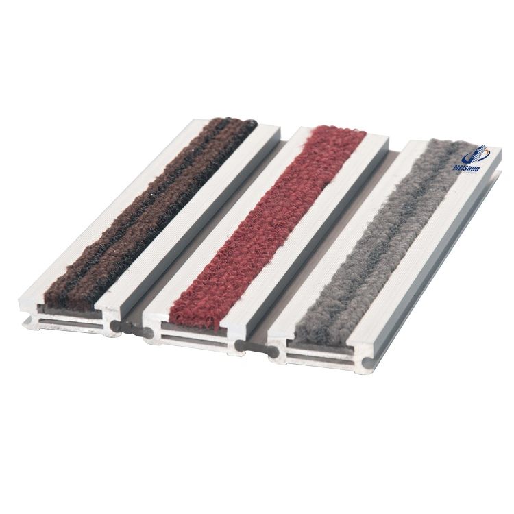 Promotional Roll up Rubber Insert Aluminum Entrance Doormats
