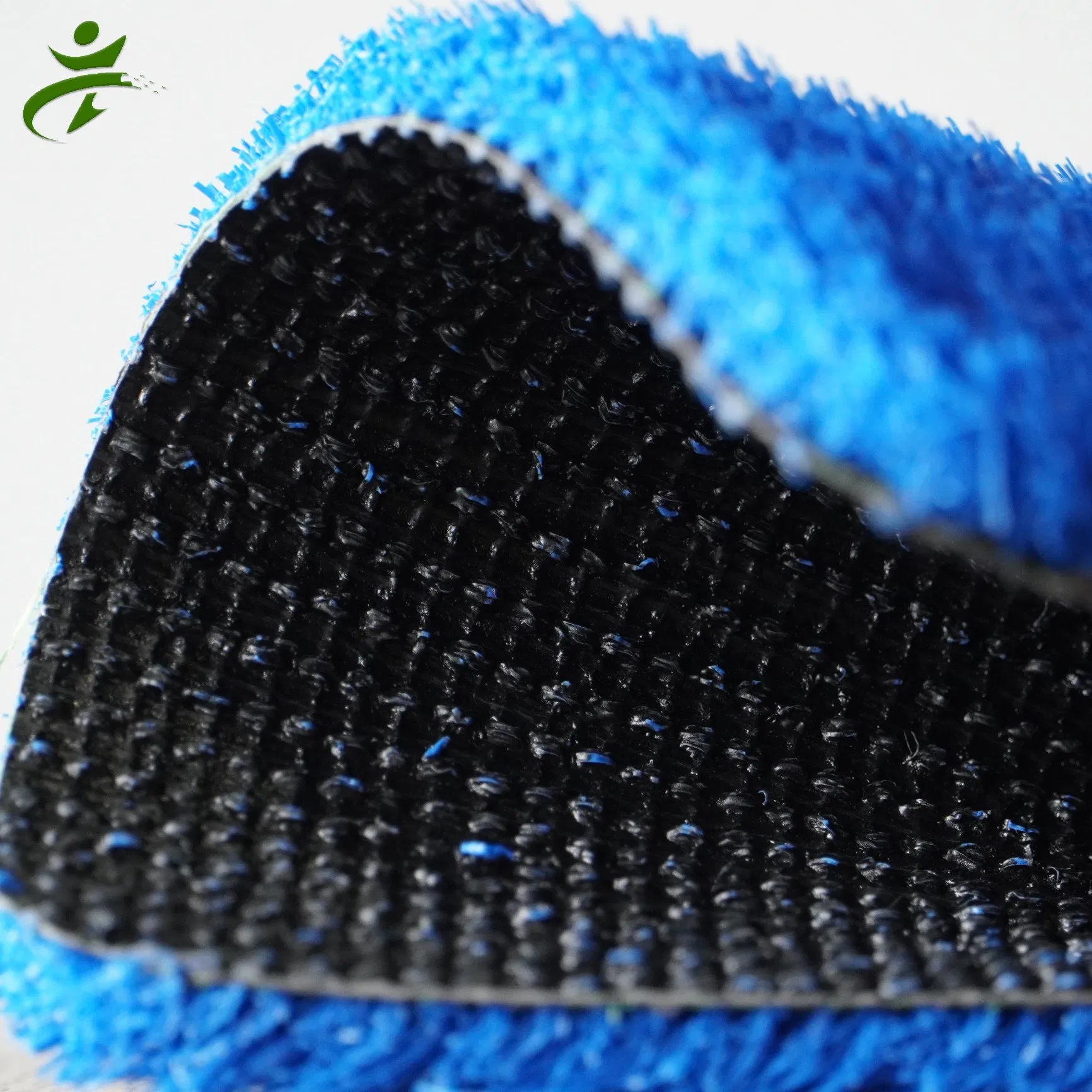 Artificial Grass Synthetic Landscaping Turf Blue Color Kindergarten