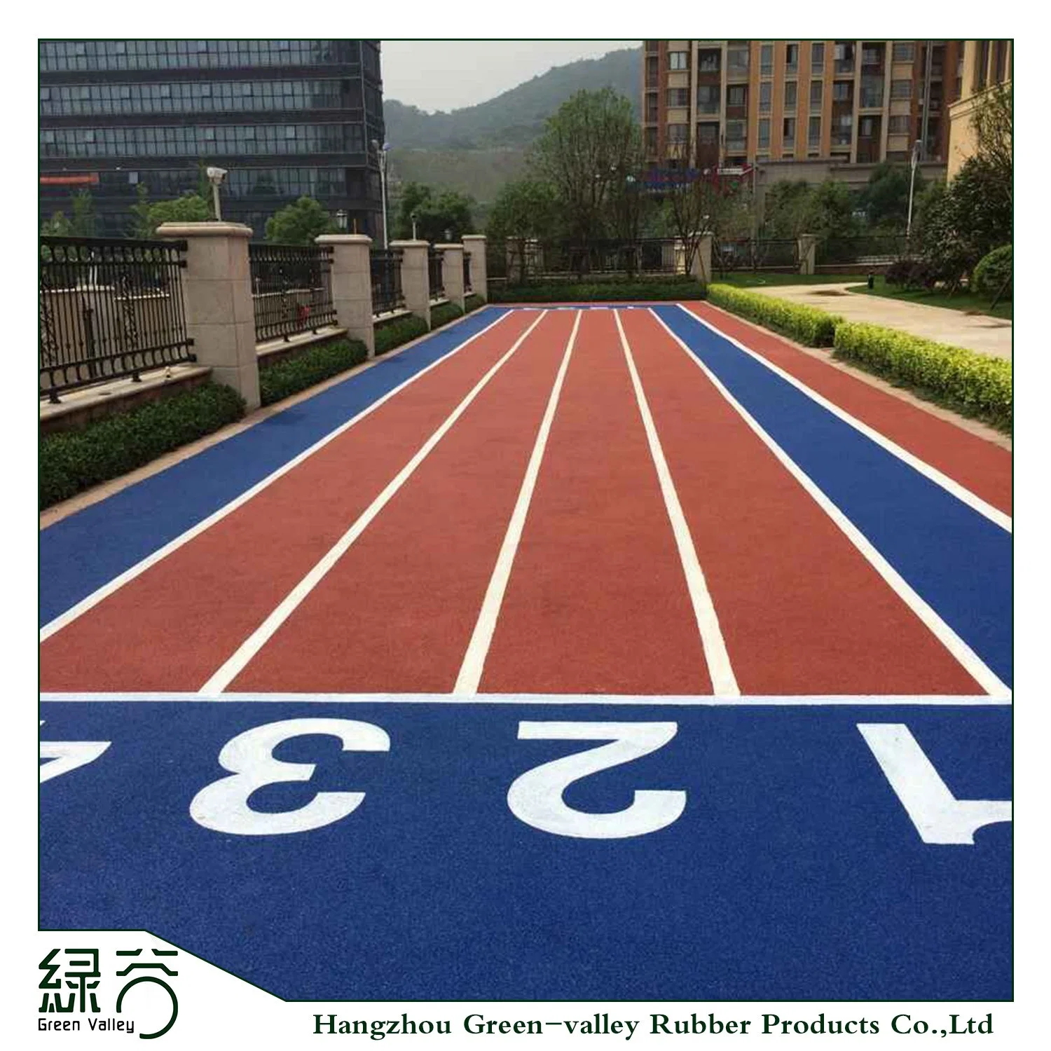 Eco Friendly EPDM Wetpour Rubber Surfacing Flooring for Playground Kindergarten