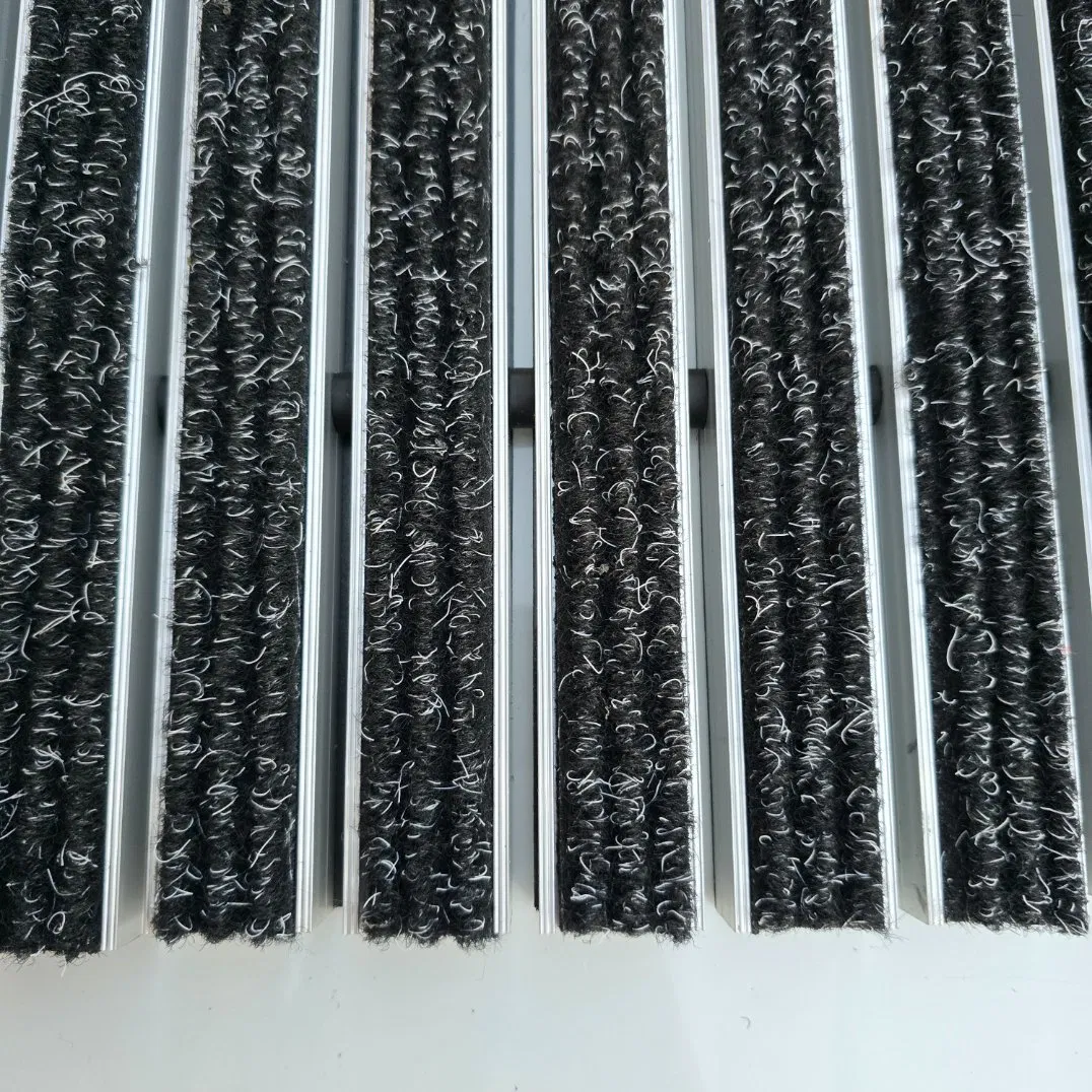 Heavy Duty Custom Size Rubber Connection Entrance Aluminum Floor Doormats Outdoor