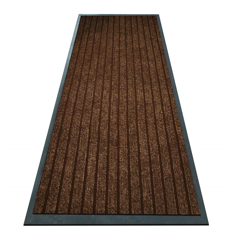 Carpet Runner Black Rubber Backed Non-Slip Very Long Heavy Duty Hallway Hall Narrow Rugs Custom Length