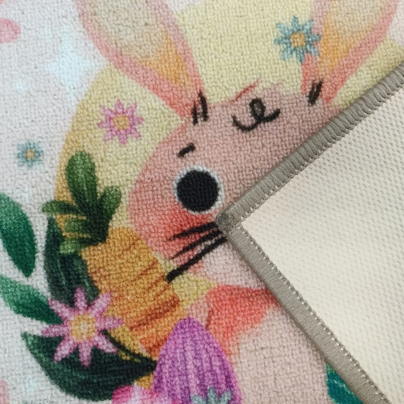 Vibrant and Fun Washable Kids Rug for Playrooms