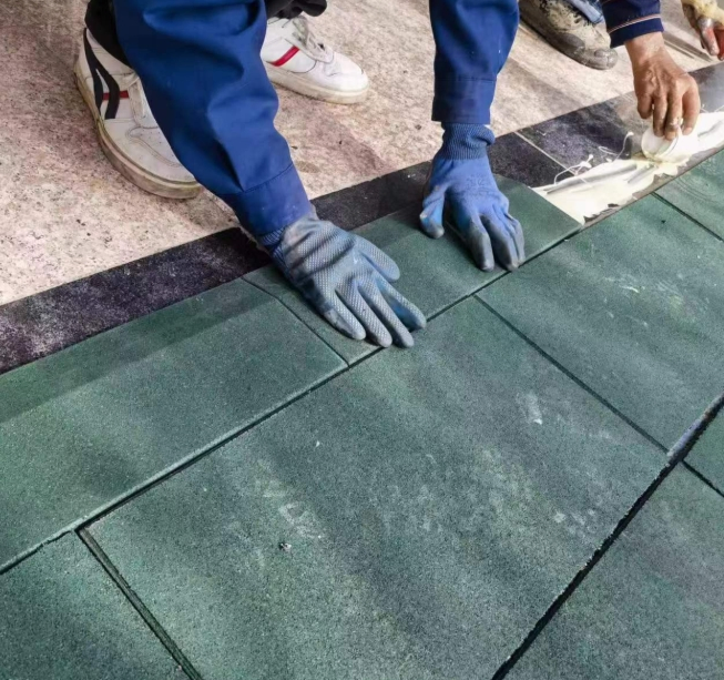 Soft Gym Waterproof Outdoor Playground EPDM Rubber Floor Mat