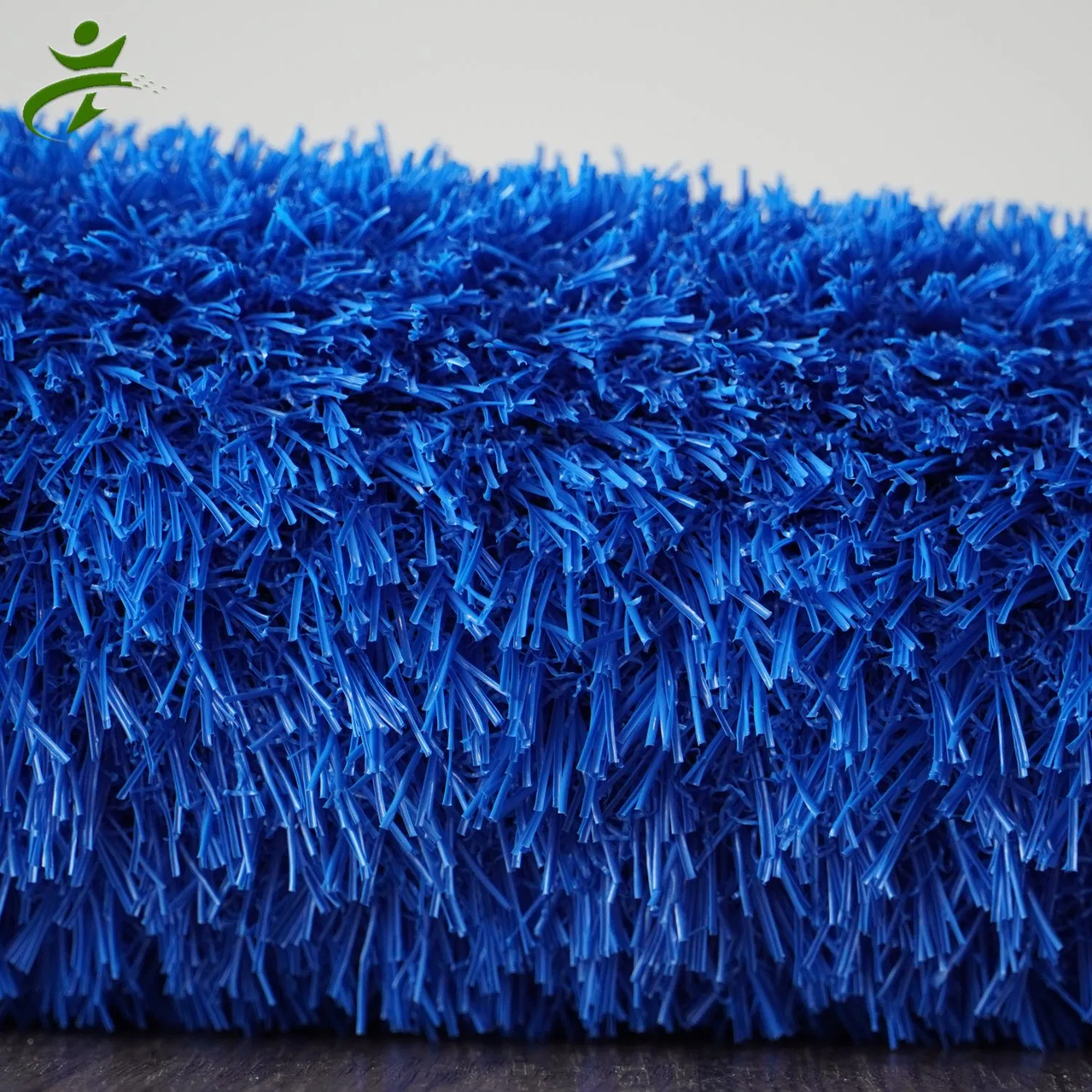 Artificial Grass Synthetic Landscaping Turf Blue Color Kindergarten