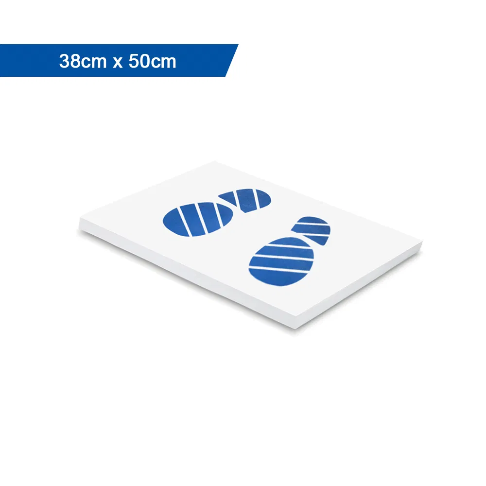 Custom Disposable Paper Car Floor Mats White Kraft Paper Waterproof Car Floor Mats