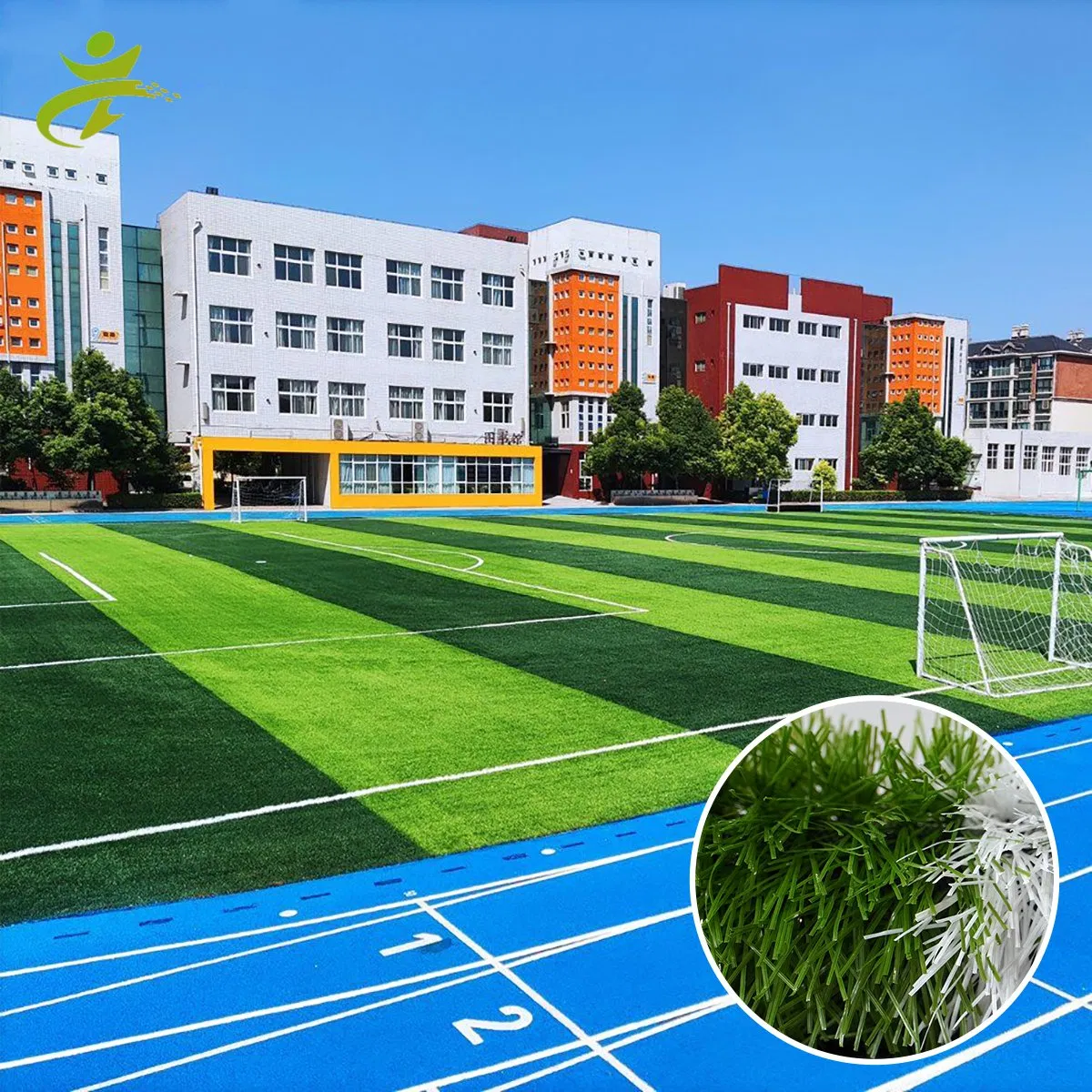 Football Soccer Synthetic Turf Rugby Artificial Grass False Grass Carpet Imitation Turf Mat Court Pitch Flooring