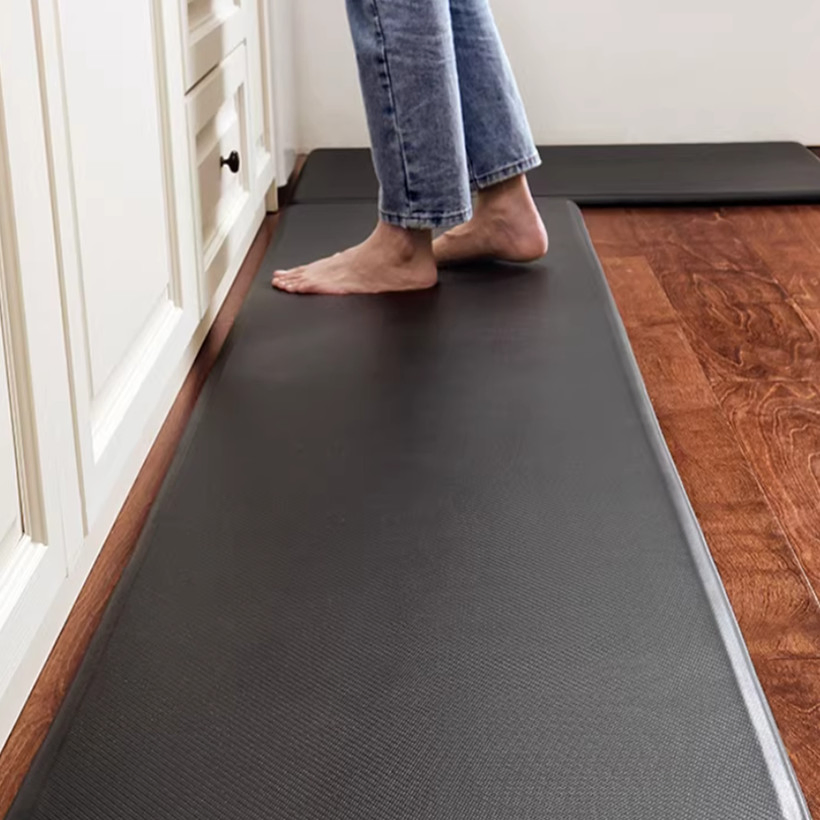 PU Printed Kitchen Rug Carpet Soft Office Anti-Fatigue Mat Standing Kitchen Mat