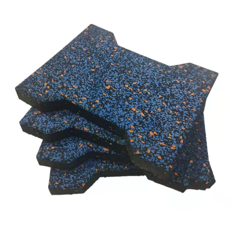 Great Outdoor Dog Bone Rubber Paver Flooring for Playground and Horse Stable Rubber Brick