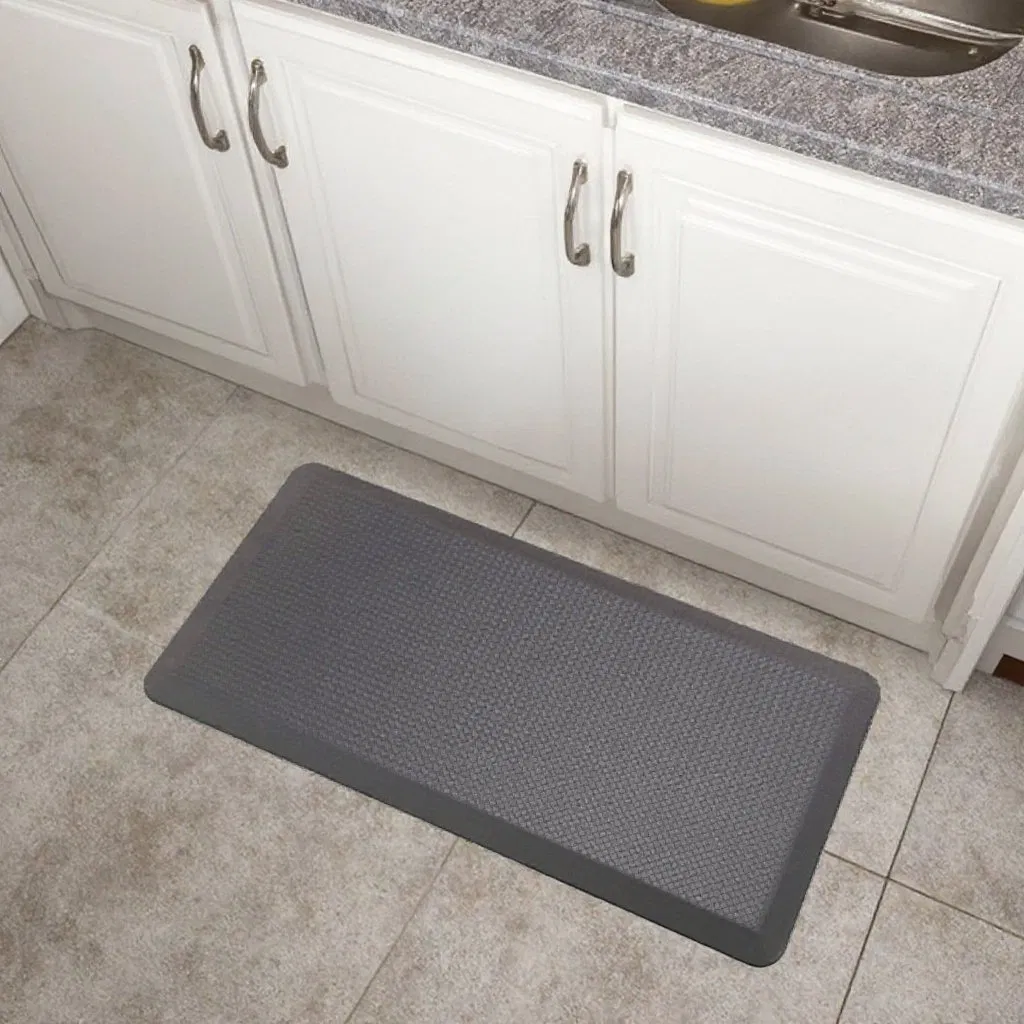 Non-Slip Comfort Durable PVC Anti Fatigue Kitchen Mats with SBR Non-Skid Backing
