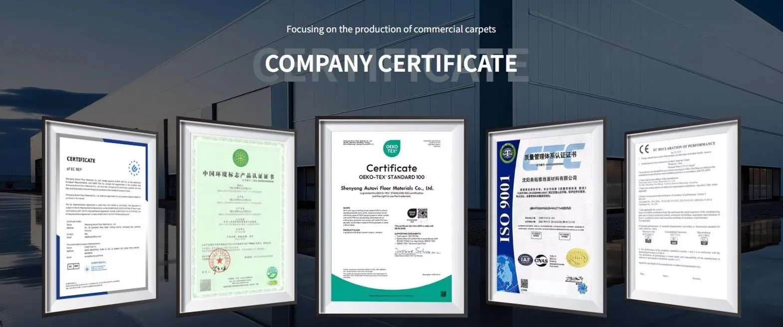 Quality Certificates