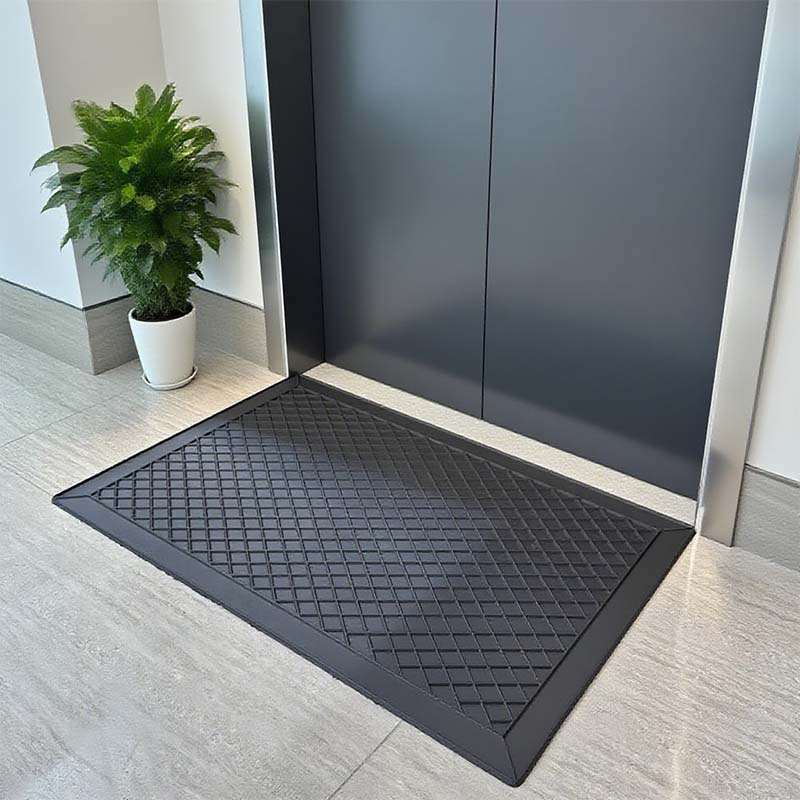 Co-Friendly Dirt-Resistant PVC Doormats for Commercial and Residential Entrances