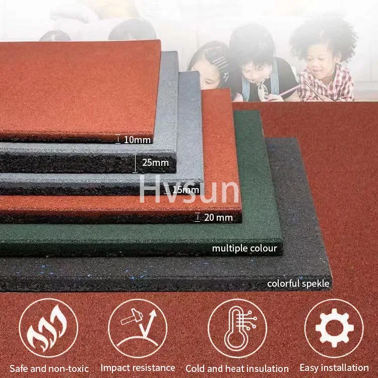 Rubber Flooring Detail 2