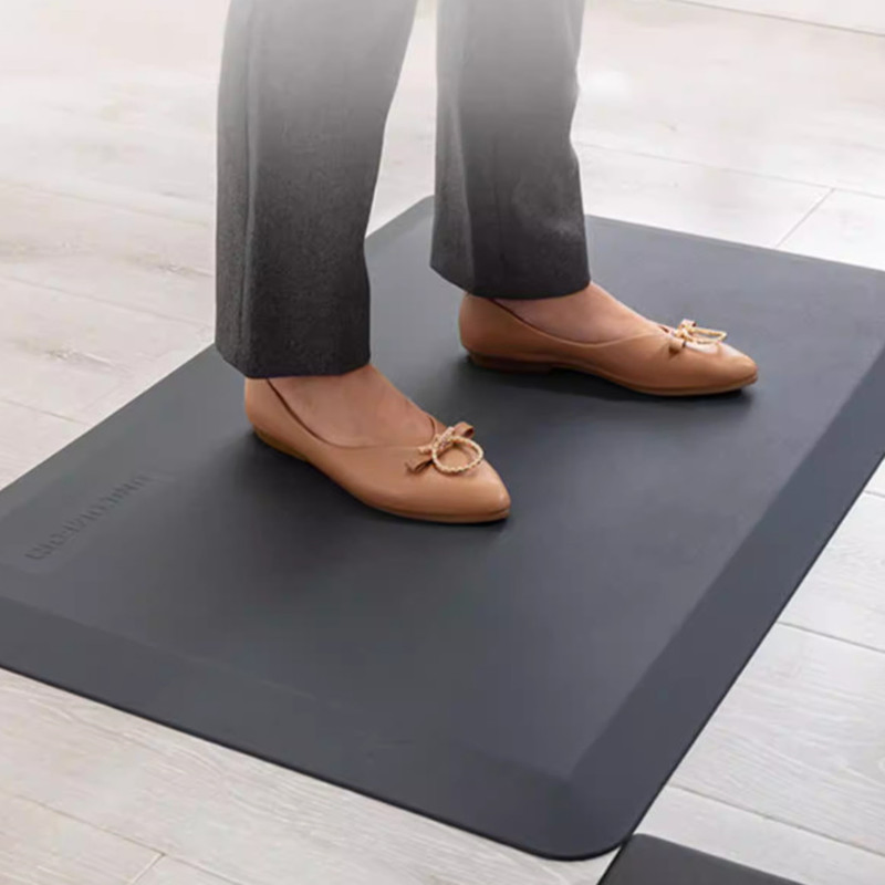 PU Printed Kitchen Rug Carpet Soft Office Anti-Fatigue Mat Standing Kitchen Mat