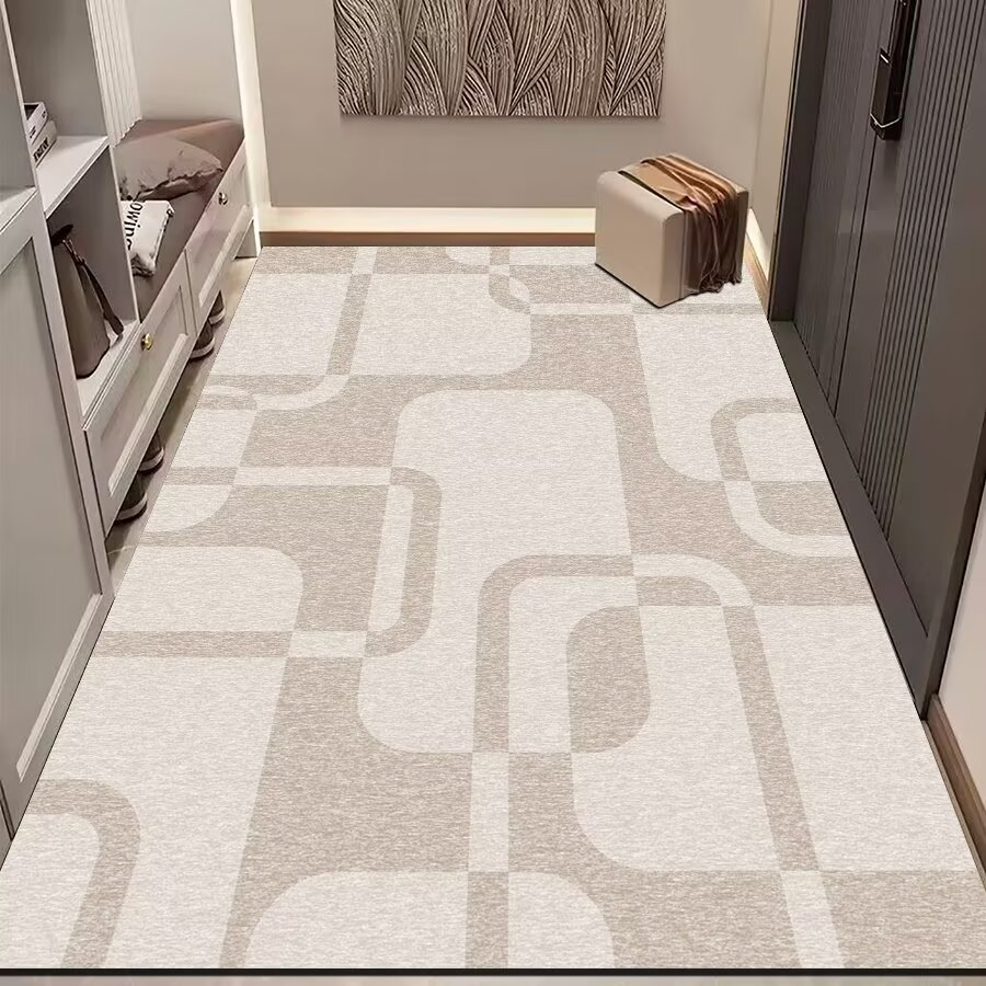 Boho Machine Washable Vintage Kitchen Runner Rugs Oriental Carpet Non-Slip Entrance Hallway Floor Runner Rugs