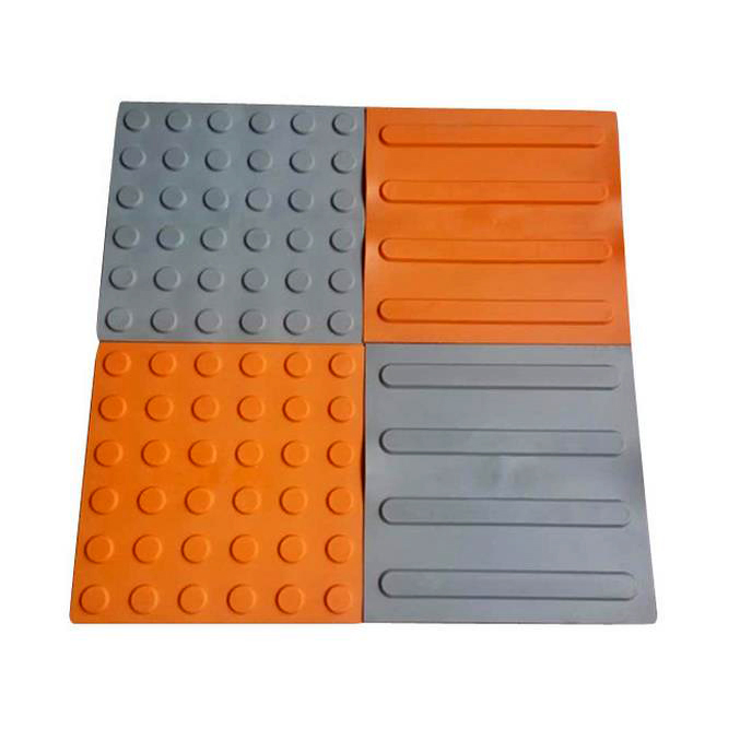 TPU/TPE Self Adhesive Anti-Slip Rubber Blind PVC Floor Tile