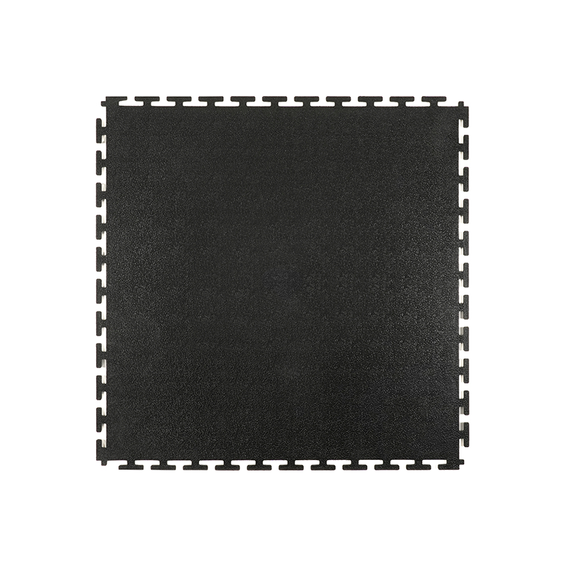 Affordable Prices 500*500mm Size 5mm/6mm Thickness PVC Orange Peel Pattern Garage Floor Tile