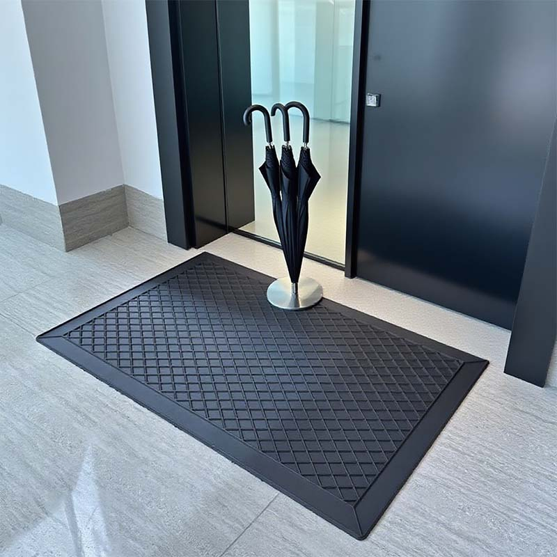 Co-Friendly Dirt-Resistant PVC Doormats for Commercial and Residential Entrances