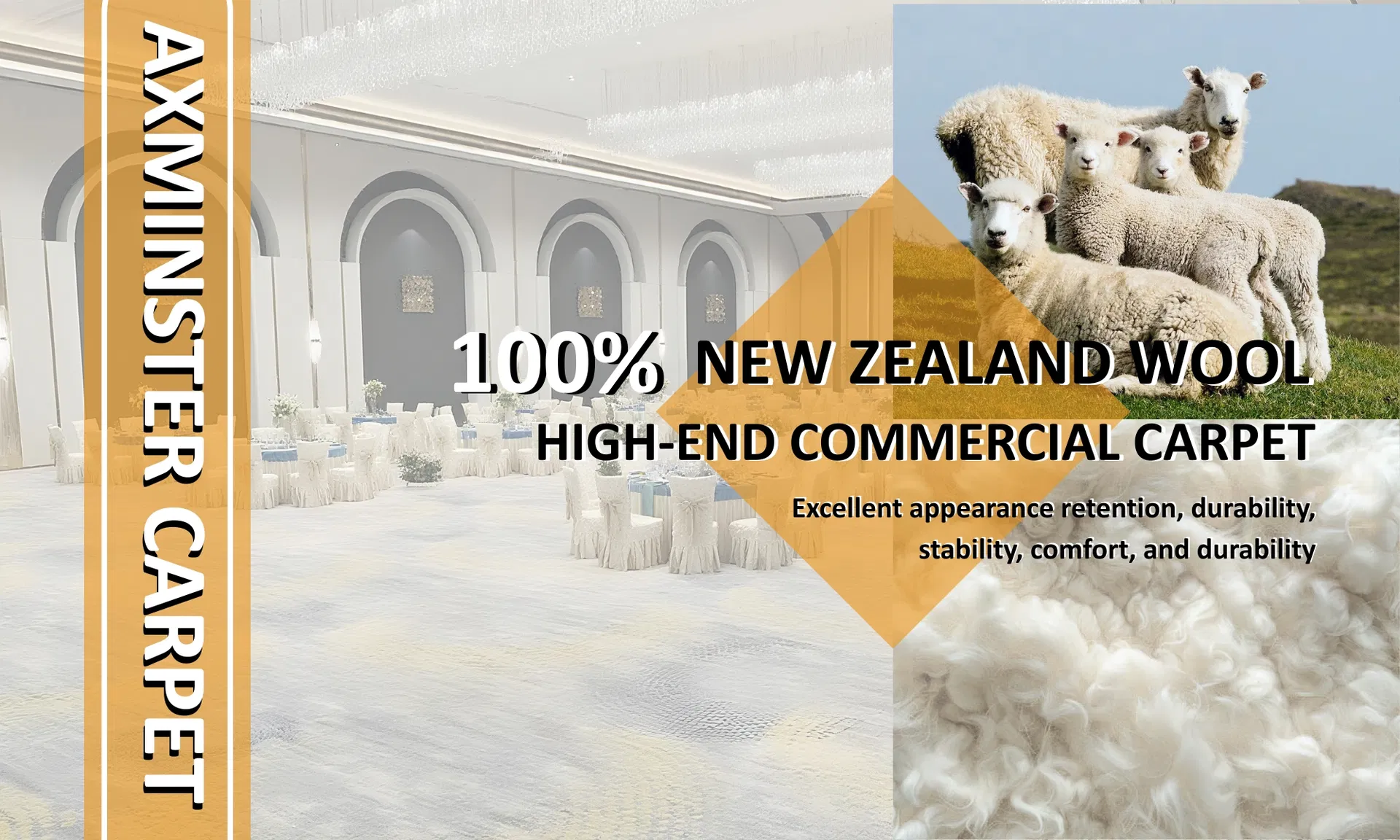 Axminster Wall to Wall Carpet