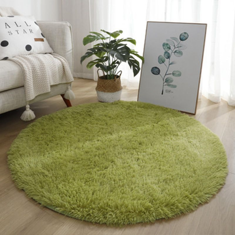 Fluffy Shag Circular Rug Round Ultra-Soft Plush Modern Circle Carpet Price Low Floor Rugs Area Rug for Kid's Bedroom