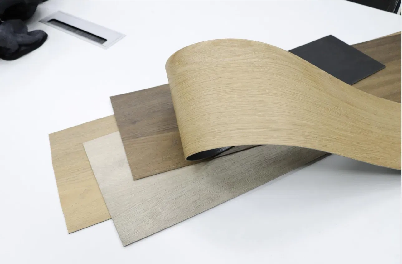 Home Decoration Waterproof Glue Down Loose Lay Dry Back Self Adhesive Vinyl Tiles Lvt Flooring Luxury Vinyl Plank