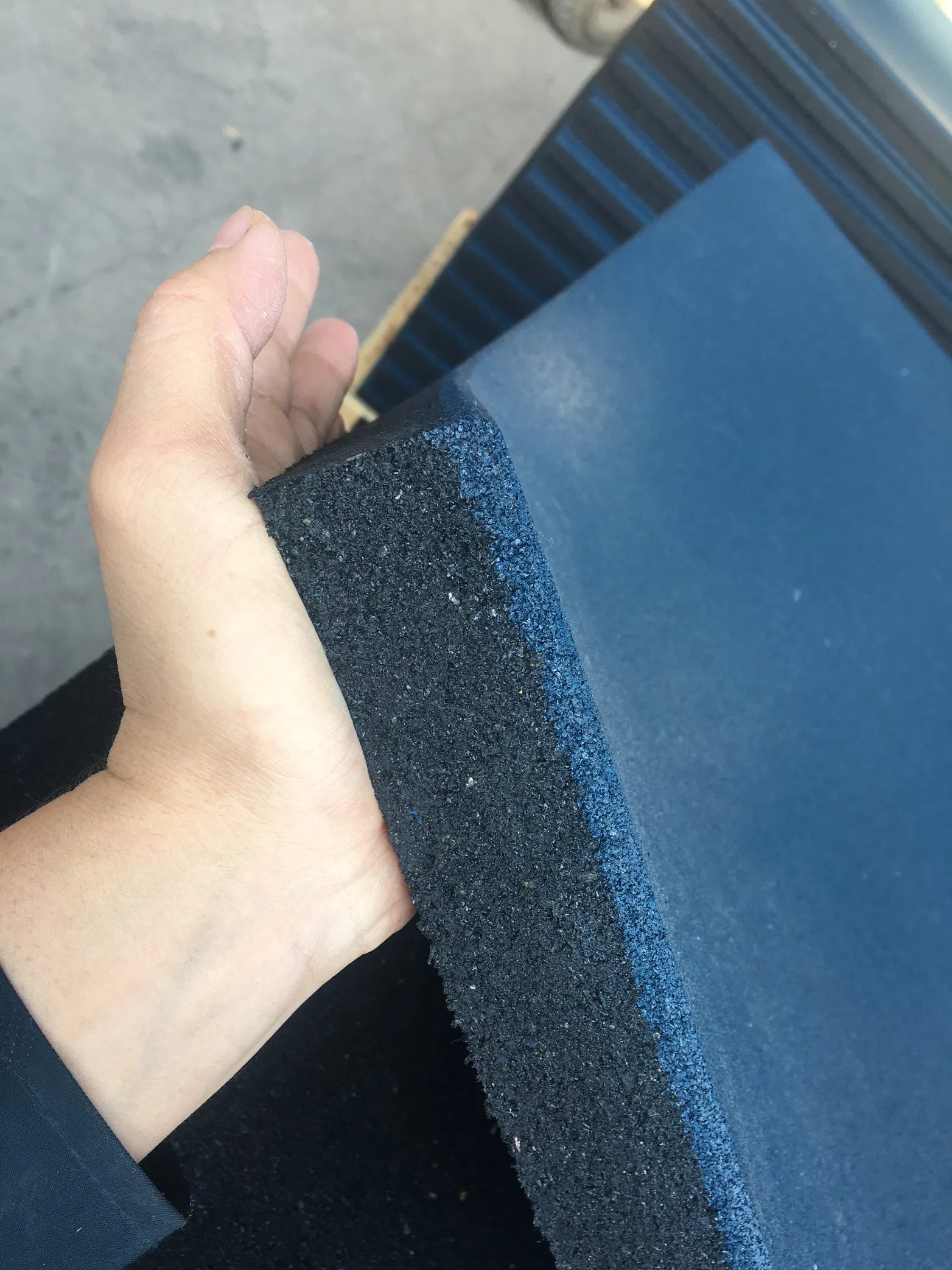 Safety Playground Rubber Floor Tiles Rubber Mats Floor with Safety Bevel Edge