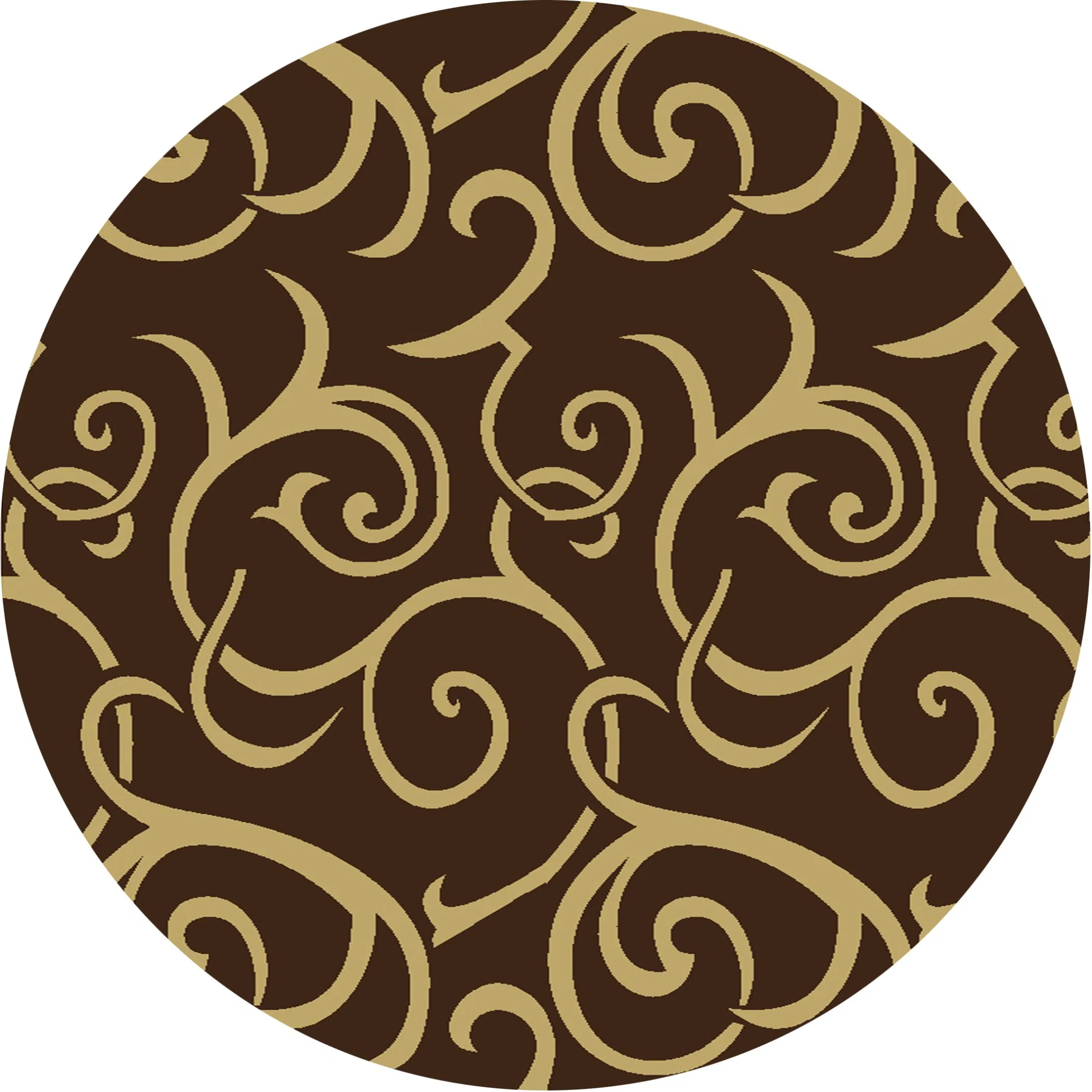 Round Hello Kitty Kid Rug for Play Room