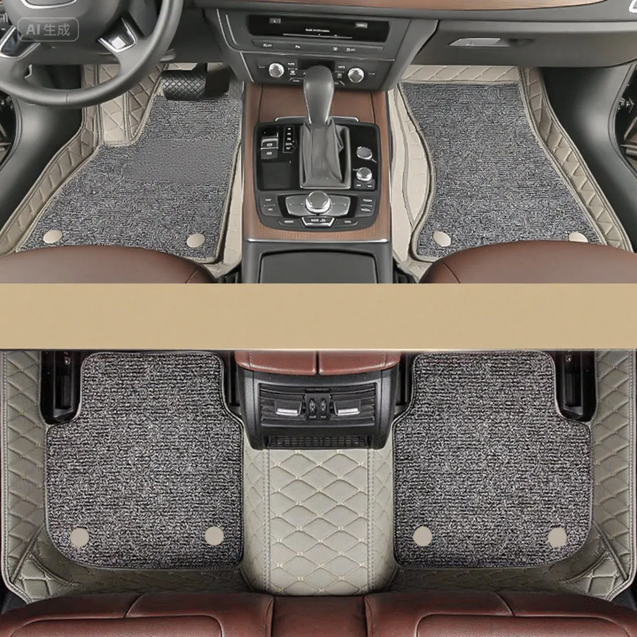 Car Floor Mats for Honda Cr-V CRV 2012-2017 2018 2019 2020 2021 Cushion Custom Fit Waterproof Anti Skid Foot Carpet Accessories