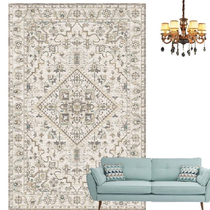 Area Rug Machine Washable Non Slip Door Mats Hallway Runner Living Room