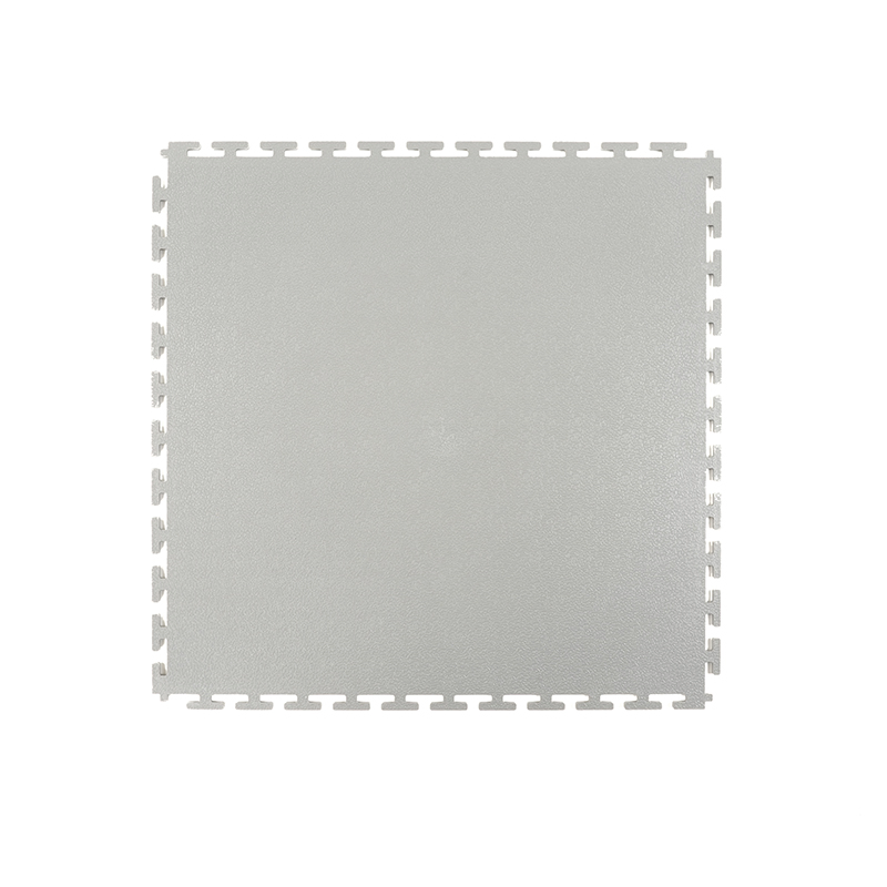 Affordable Prices 500*500mm Size 5mm/6mm Thickness PVC Orange Peel Pattern Garage Floor Tile