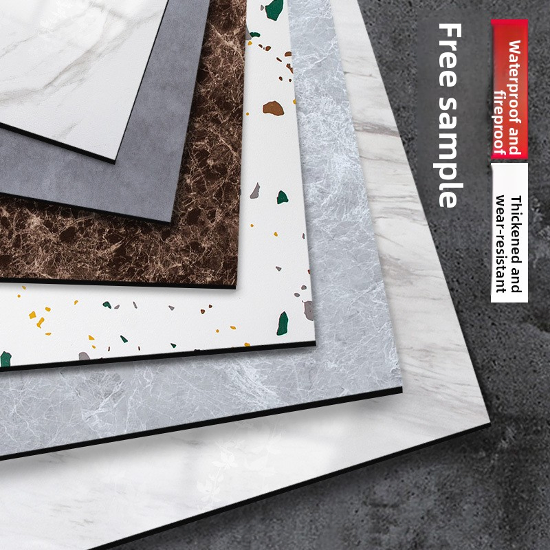 Self-Adhesive PVC Vinyl Flooring Tiles for Indoor Use in Living Room or Apartment