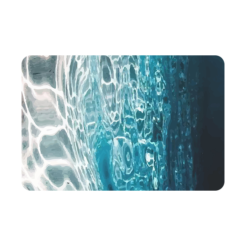 Anti Fatigue Quick Dry Water Absorbent Anti Slip Rubber Diatom Mud Kitchen Floor Door Mat