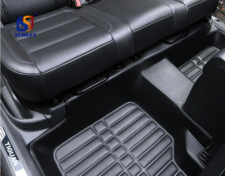 Custom High Quality Non-Slip 5D Hot Pressed Foot Mat Car Interior Waterproof Car Floor Mat