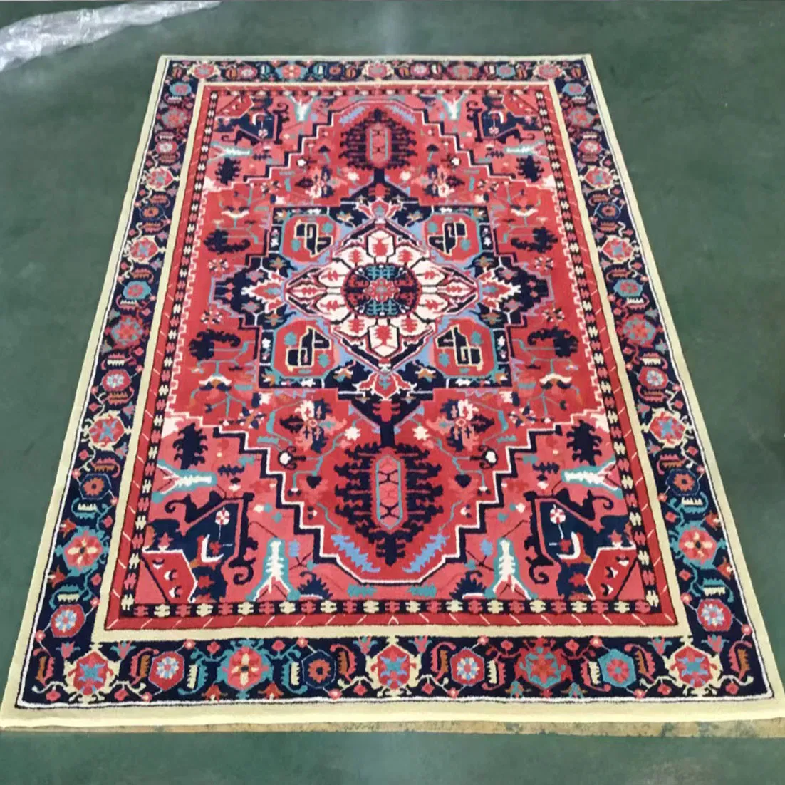 Custom High Quality Wool Long Hand Tufted Persian Area Rug Runner for Corridor Aisle Hallway