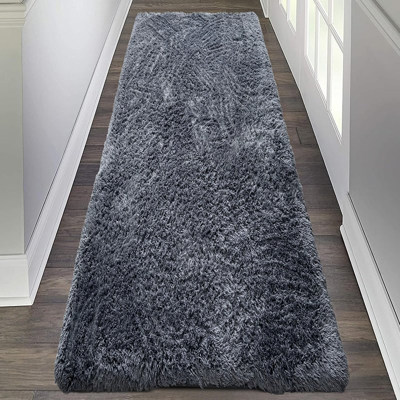 Aesthetic Room Decor Floor Mat Thick Foam Carpet Fluffy Hallway Runner Rug