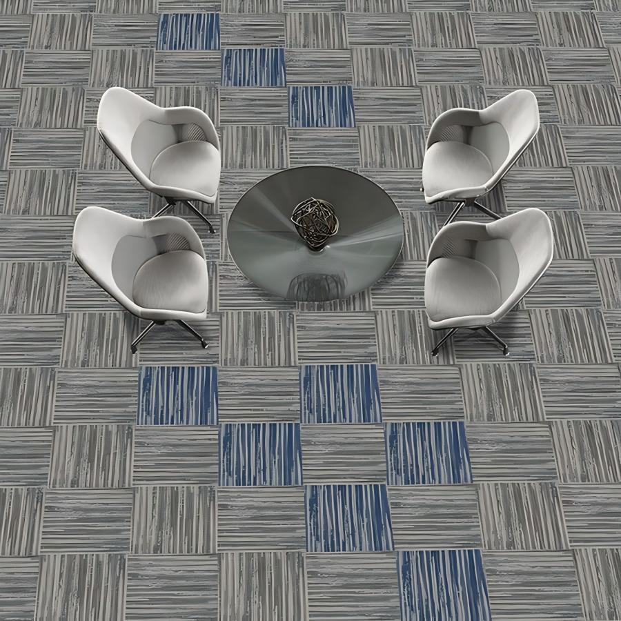 50*50cm Square Carpet Tiles for Office &amp; Hotels Puzzle Carpeting Floor Rug