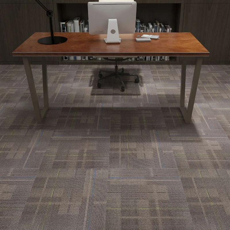 Commercial PP Nylon 60X60 Square PVC Rubber Back Luxury 50X50 Office Floor Carpet Tiles