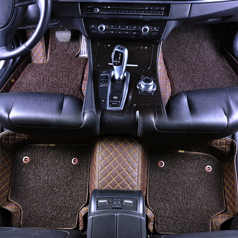 3D Custom Luxury Anti Slip Waterproof Cleaner Universal 3 Pieces PVC Car Floor Mat Car Mat