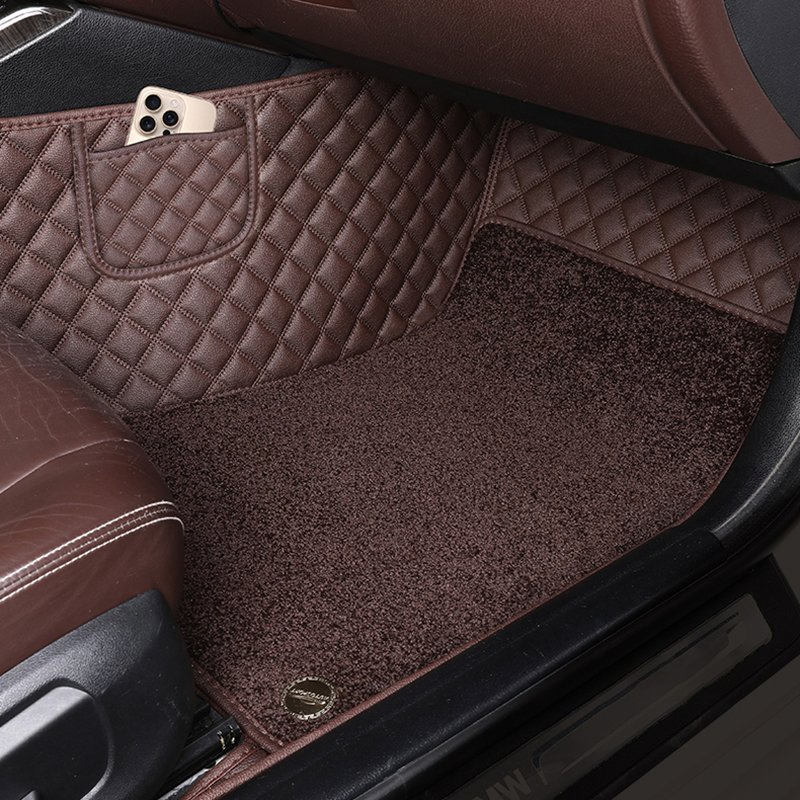 Car Accessories Custom Right Hand Drive Car Floor Mats Leather 5D Car Mat of Cars Decoration