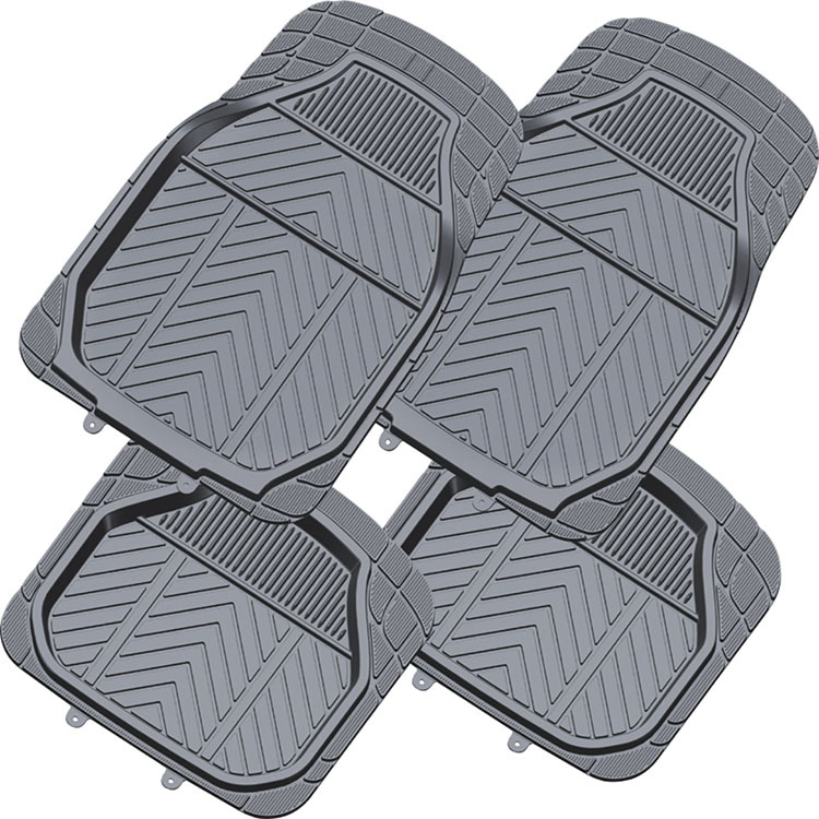 Custom Accessories Unique SUV Truck Van Rubber and Latex Car Floor Mat