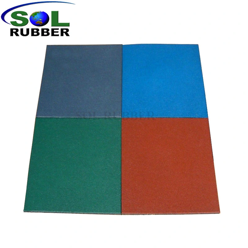 Kids Play Safety Area High Density Colorful EPDM Playground Rubber Flooring