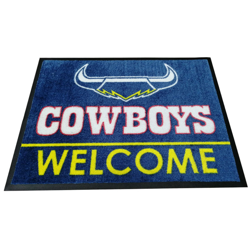 Entrance Custom Logo Doormats for Indoor Carpet