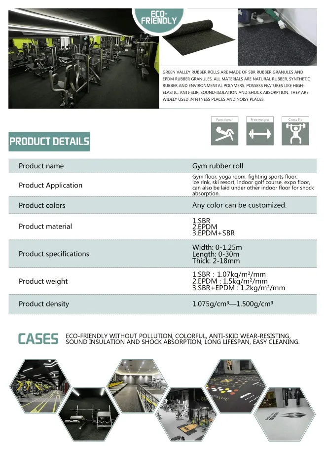 Gym Rubber Flooring 1